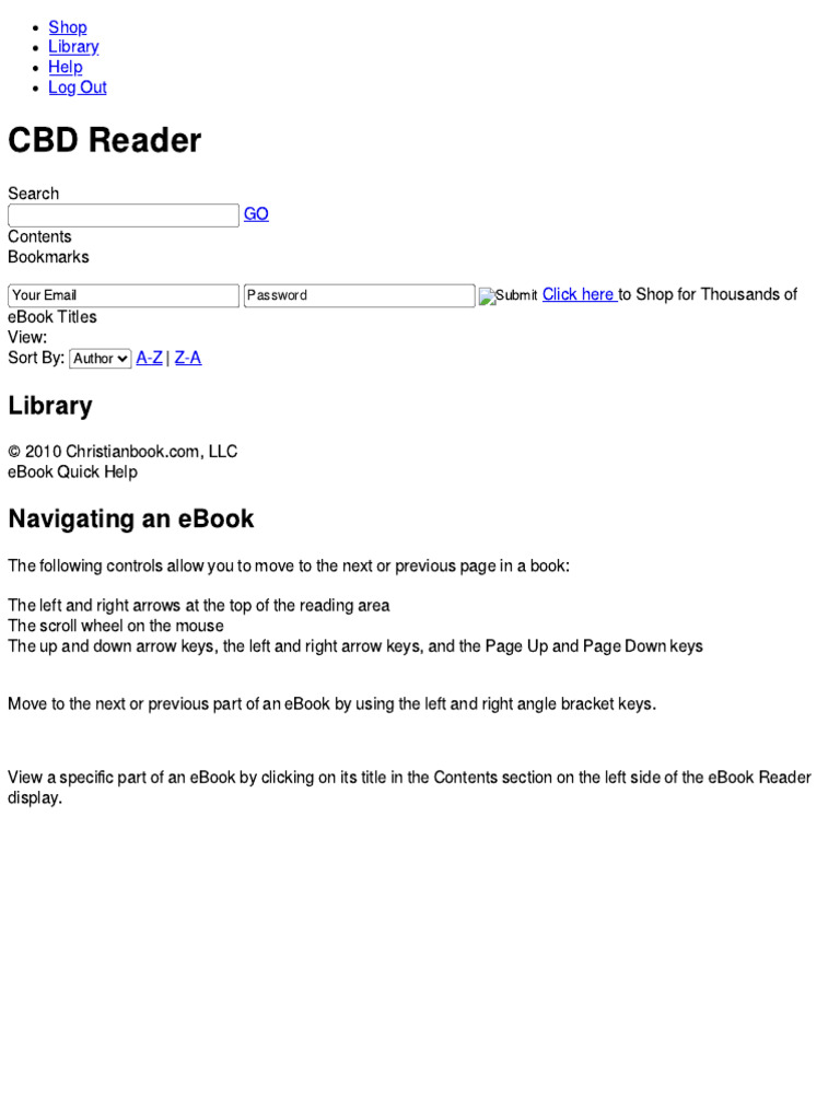 Desktop Reader | PDF