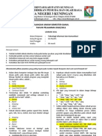 Soal TIK Kelas XII Ganjil 2010 2011