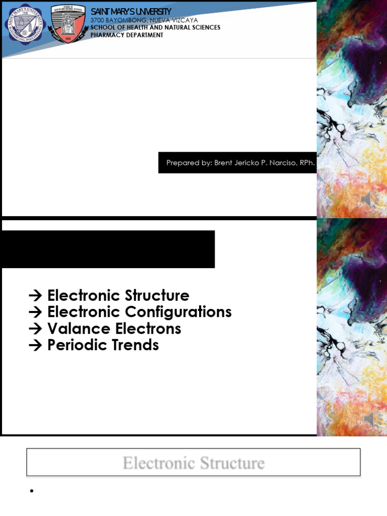 Electron Structure and Configurations Guide | PDF | Atomic Orbital ...
