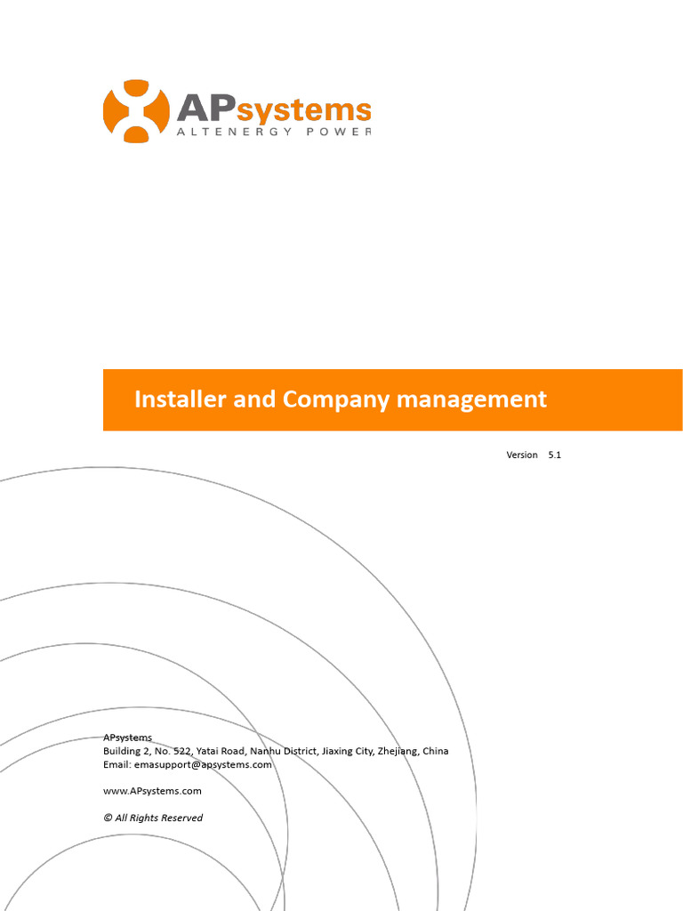 Installer and company management user manual for installer v5 1 pdf