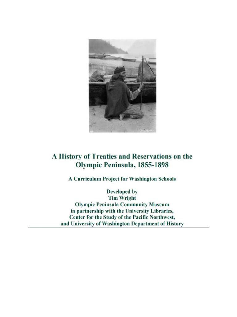A History of Treaties and Reservations In the Northwest | PDF | Indian ...