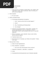 Download Psychiatric History Taking Format by leena_awi SN81939539 doc pdf