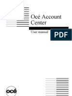 OceAccountConsole 2x User Manual US