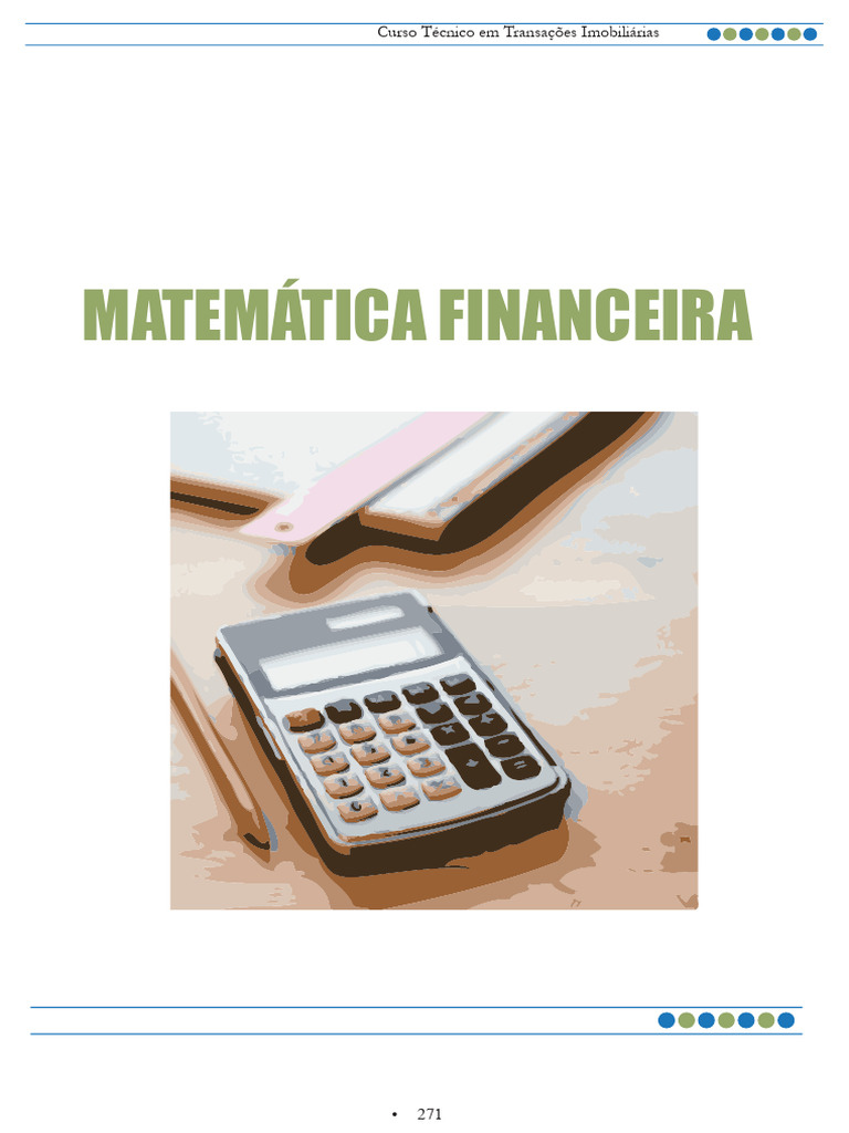 Matemática Financeira em Imóveis | PDF | Juros | Desconto