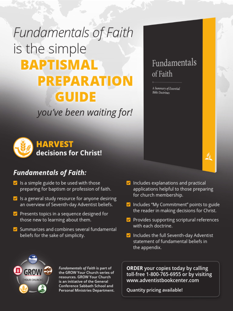 Fundamentals-of-Faith | PDF | Satan | Baptism