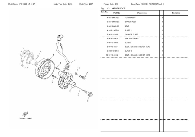 MTN1000D MT-10 SP Generator | PDF