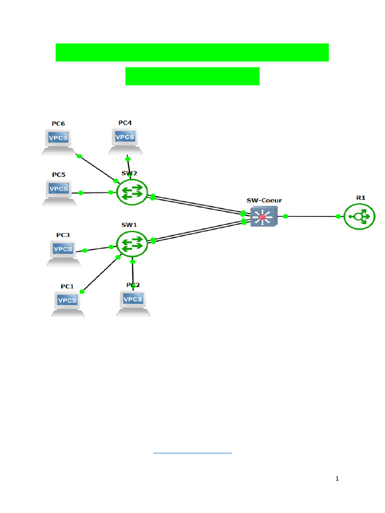 Lab VLAN et Routage Inter-Vlan Guide | PDF | Adresse IP | Commutateur ...