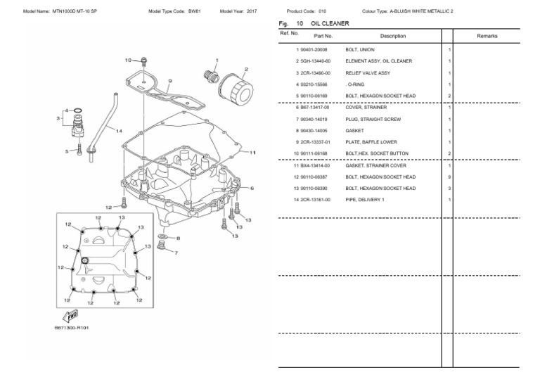 MTN1000D MT-10 SP Oil Cleaner | PDF | Screw | Mechanical Engineering
