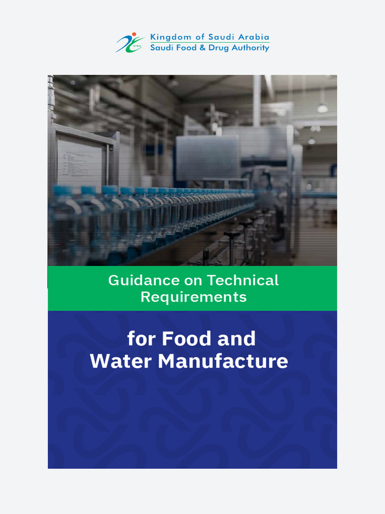 Technical Requirements for Food Manufacturing | PDF | Bathroom | Sink