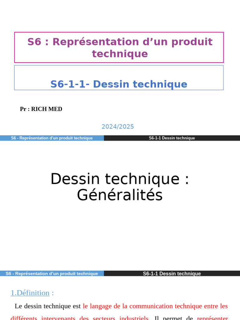 Introduction au dessin technique | PDF | Dessin technique | Dessin