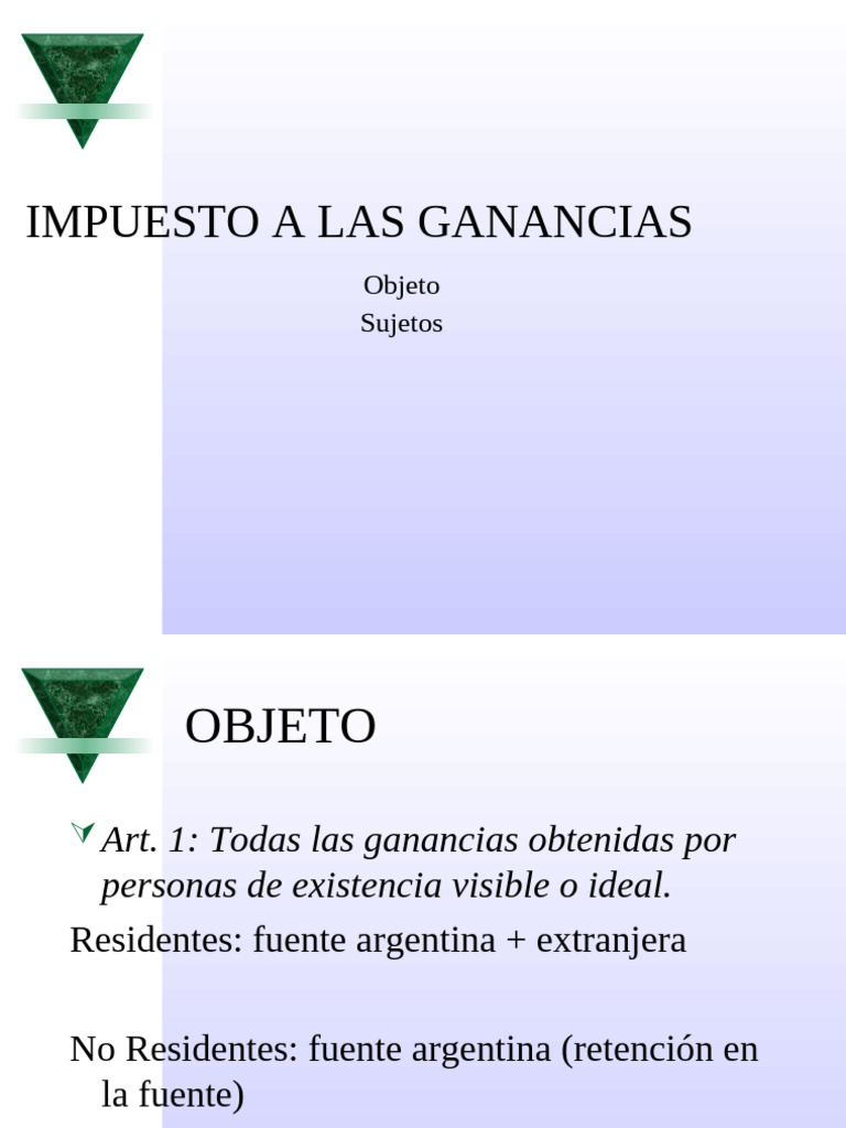 Impuesto A Las Ganancias | PDF | Propiedad de la comunidad