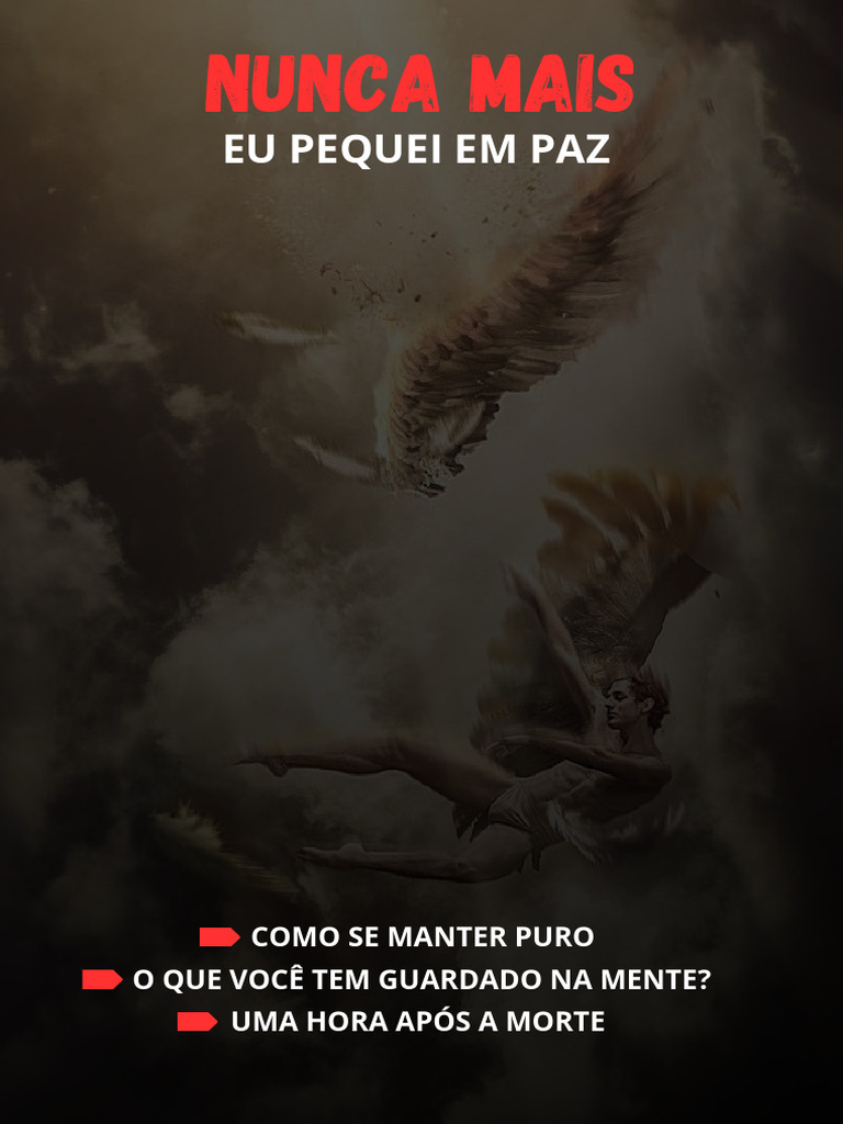 Com Cristo, Nunca Mais Pequei em Paz | PDF | Jesus | Pecado