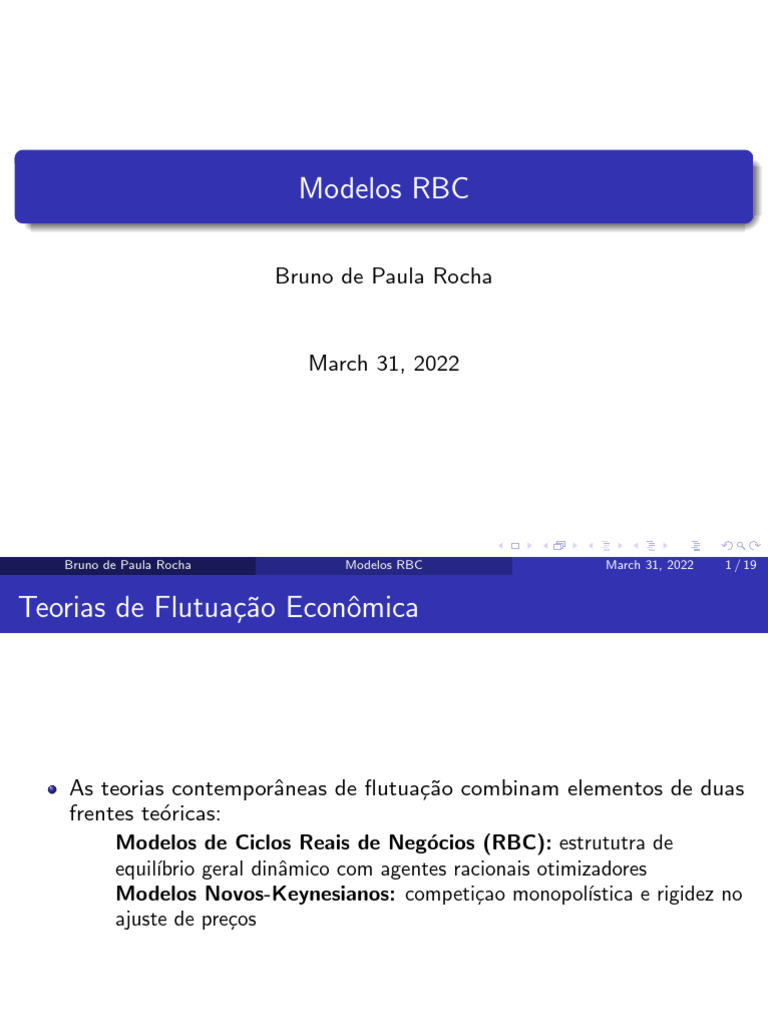 Aula_3_RBC_parte_1 | PDF | Economia | Economias