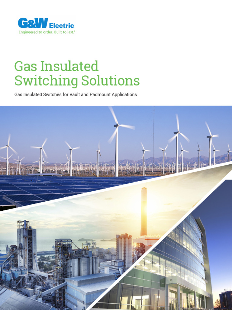 G&W Gas Insulated Switchgear Solutions | PDF | Switch | Automation