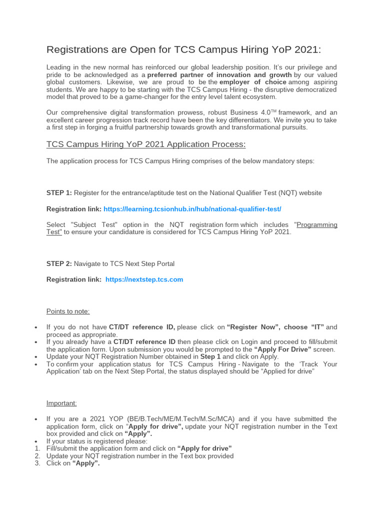 TCS Handy Document PDF