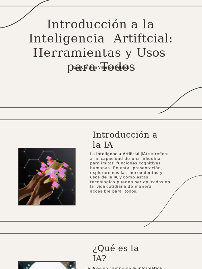 Herramientas y Usos de la IA | PDF | Inteligencia artificial ...
