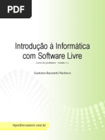 Informática Básica com Software Livre - livro do professor
