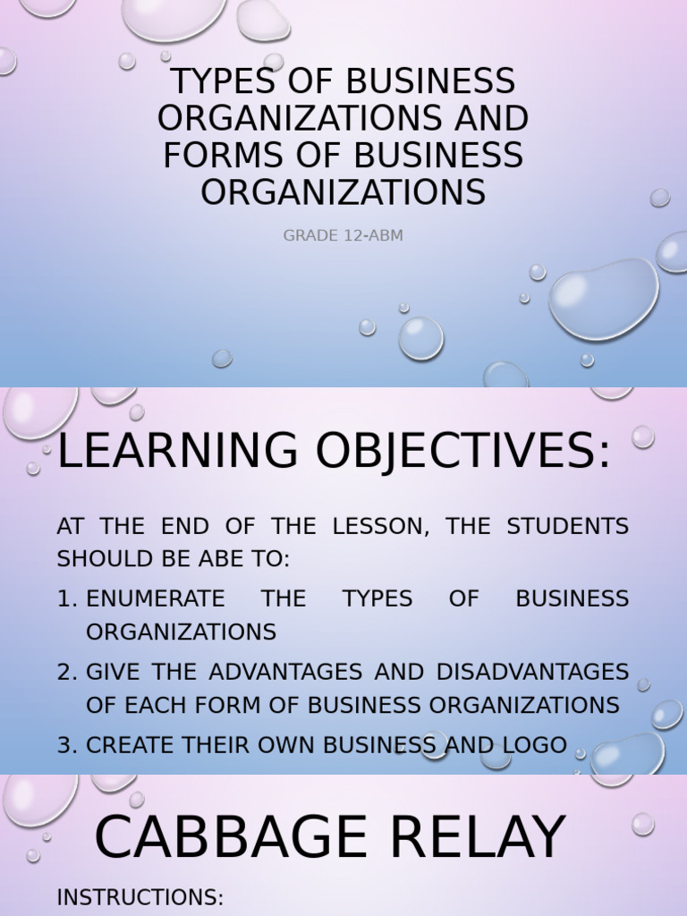Types Of Business Pdf Notes