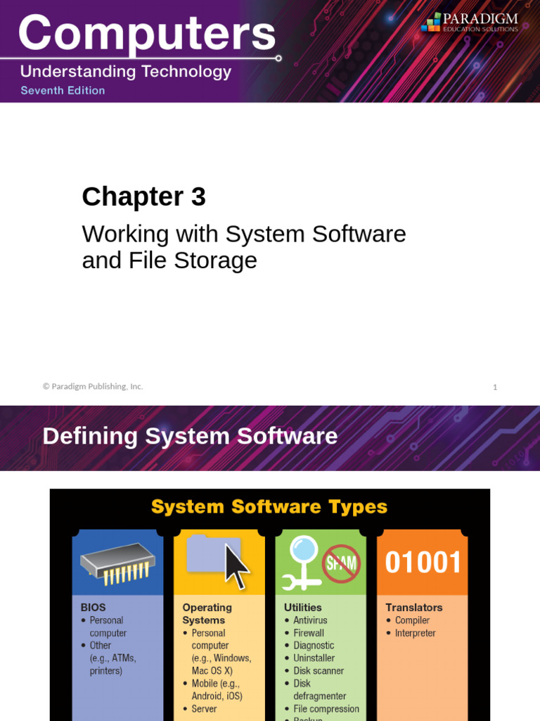 System Software and File Storage Overview | PDF | Operating System ...
