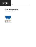 Master Prop List Template for Theatre | PDF