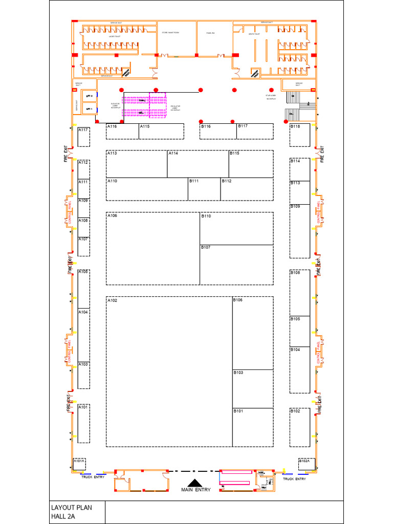 Service Duct and Layout Plan Overview | PDF
