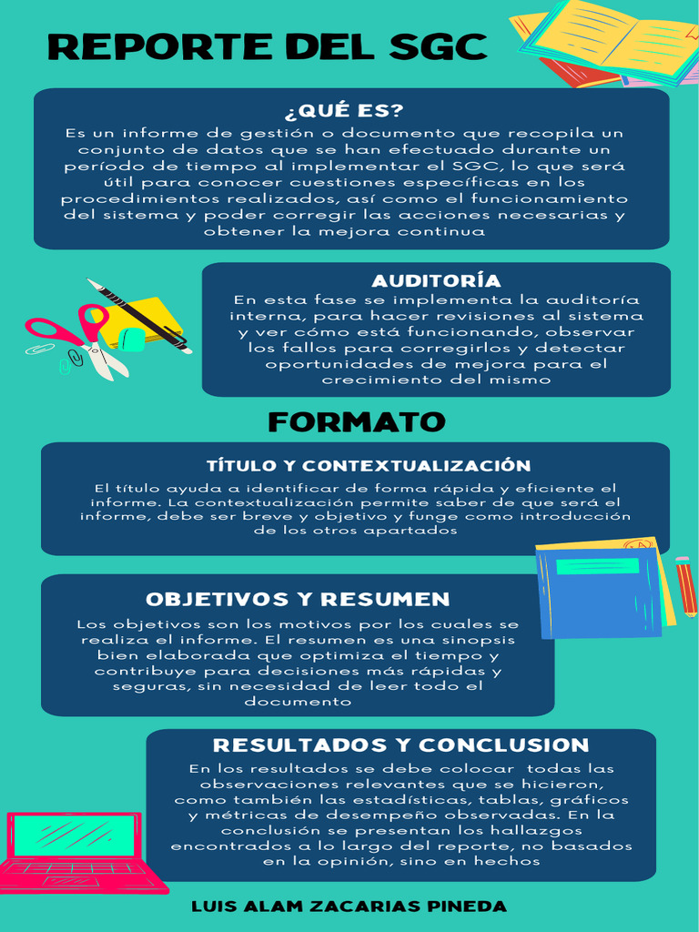 Reporte de Gestión del SGC | PDF