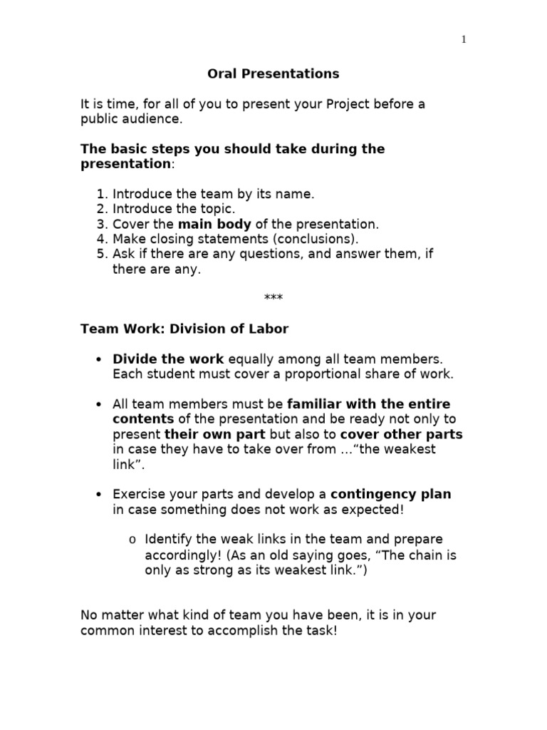 Effective Oral Presentation Guide | PDF | Cognition | Human Communication