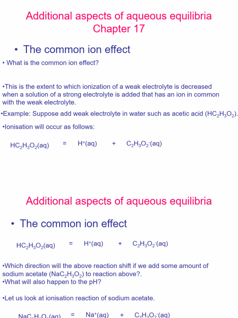 Chapter 17 - 230928 - 142005 | PDF | Buffer Solution | Acid