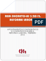 Reforma Laboral Febreiro 2012