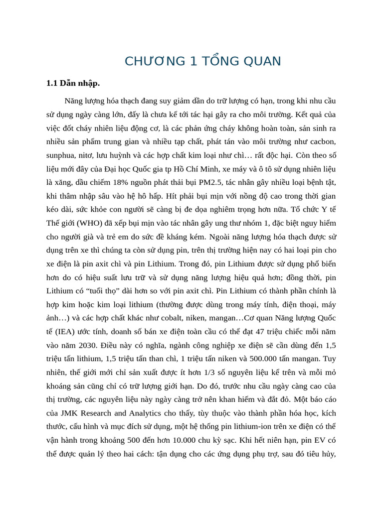Chương 1 T NG Quan | PDF