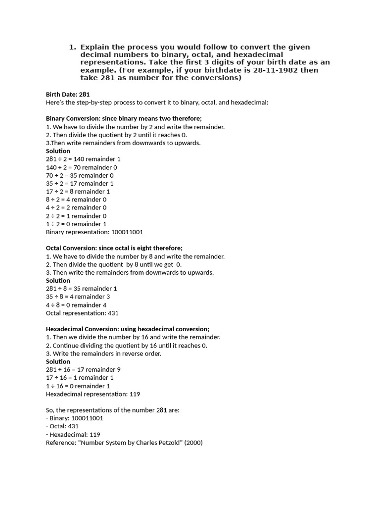 Document (1) ASSIGNMENT FOR THIS WEEK | PDF | Ebcdic | Character Encoding