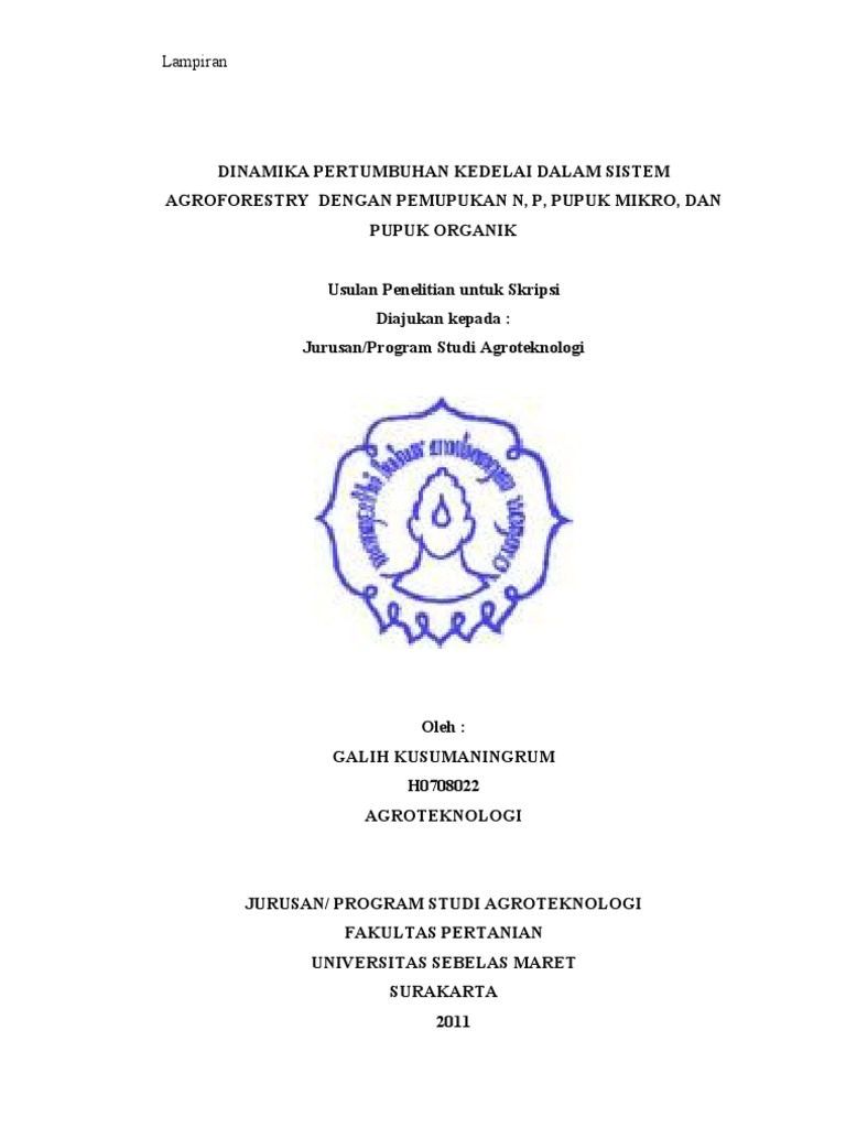 Skripsi Pertanian Agroteknologi Doc Pejuang Skripsi Skripsi Pertanian Agroteknologi Doc Pejuang Skripsi