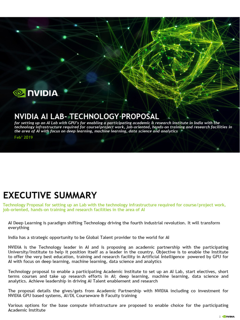 NVIDIA -AI Lab- | PDF | Artificial Intelligence | Intelligence (AI ...