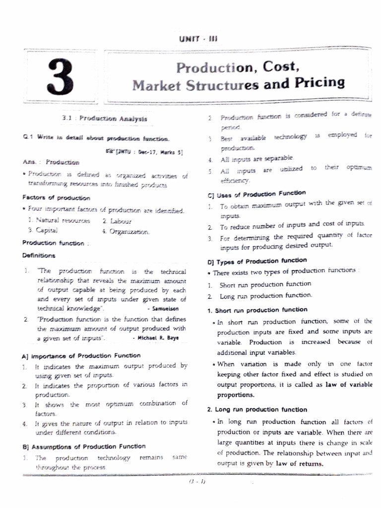 Unit 3 BEFA | PDF