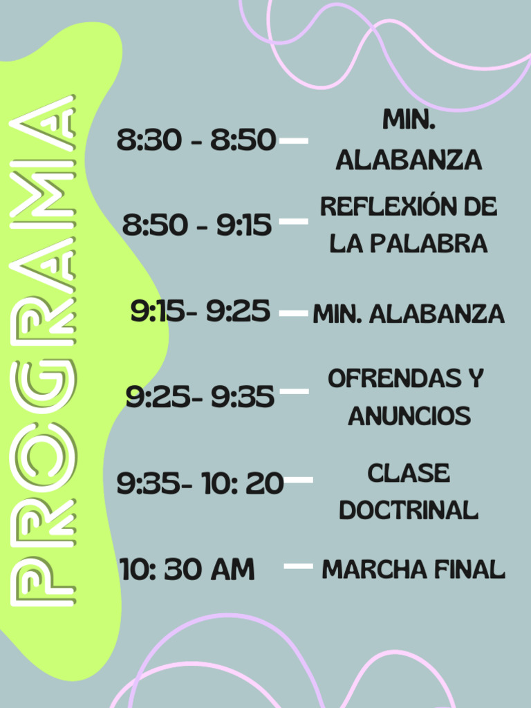 Programa Dominical | PDF