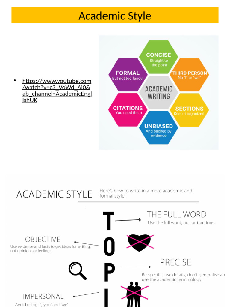 Academic Writing Style Guidelines | PDF | Linguistics
