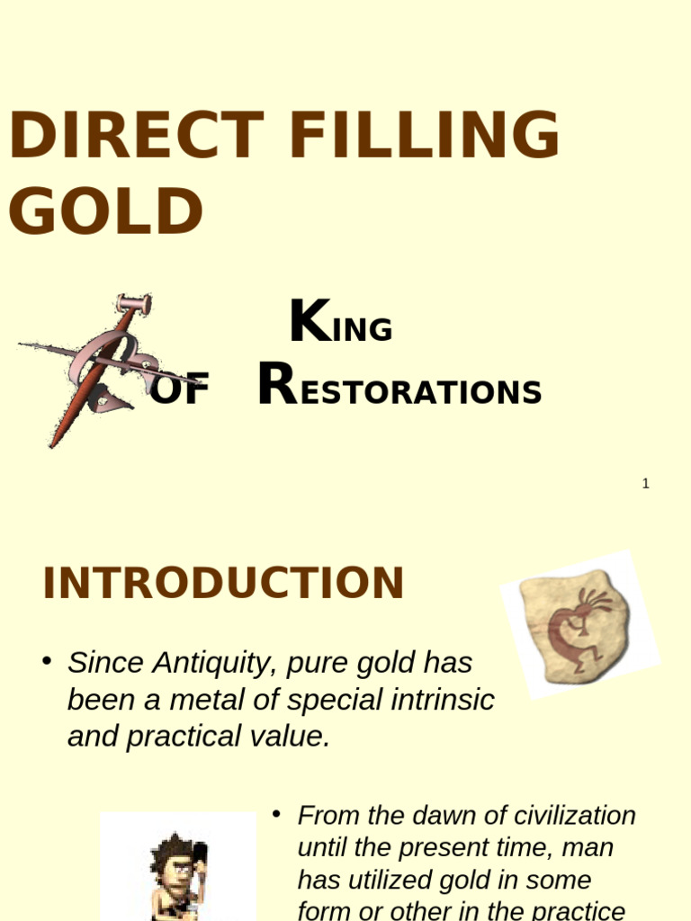 Direct Filling Gold .Ibds | PDF | Ductility | Hardness