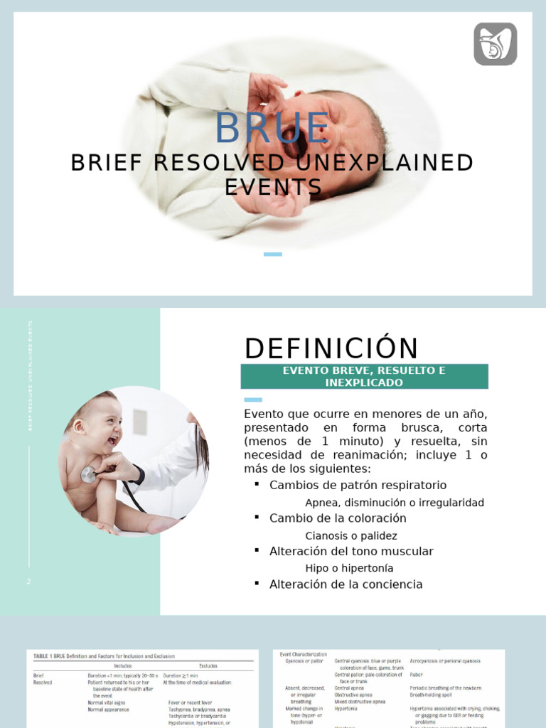 BRUE | PDF | Medicina CLINICA | Especialidades Medicas