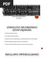 Isakhiwo Senkondlo: Izimpawu Nezici | PDF