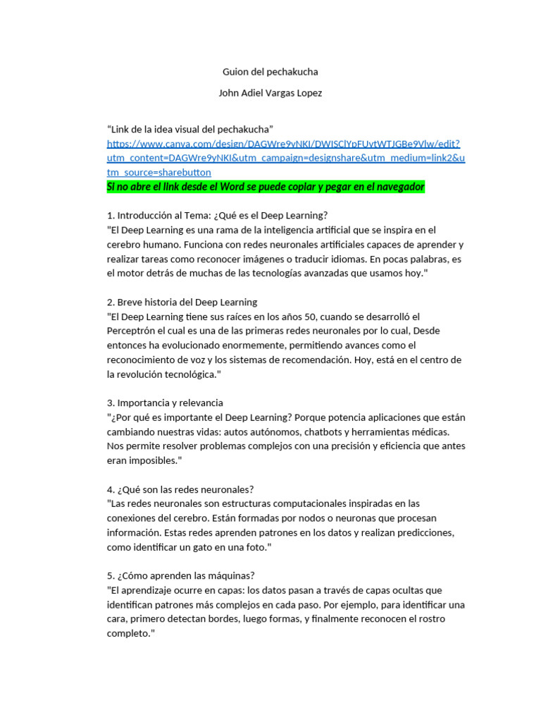 Guía Completa sobre Deep Learning | PDF | Aprendizaje profundo ...