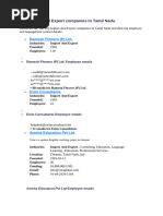 Chennai CFS Code List | PDF