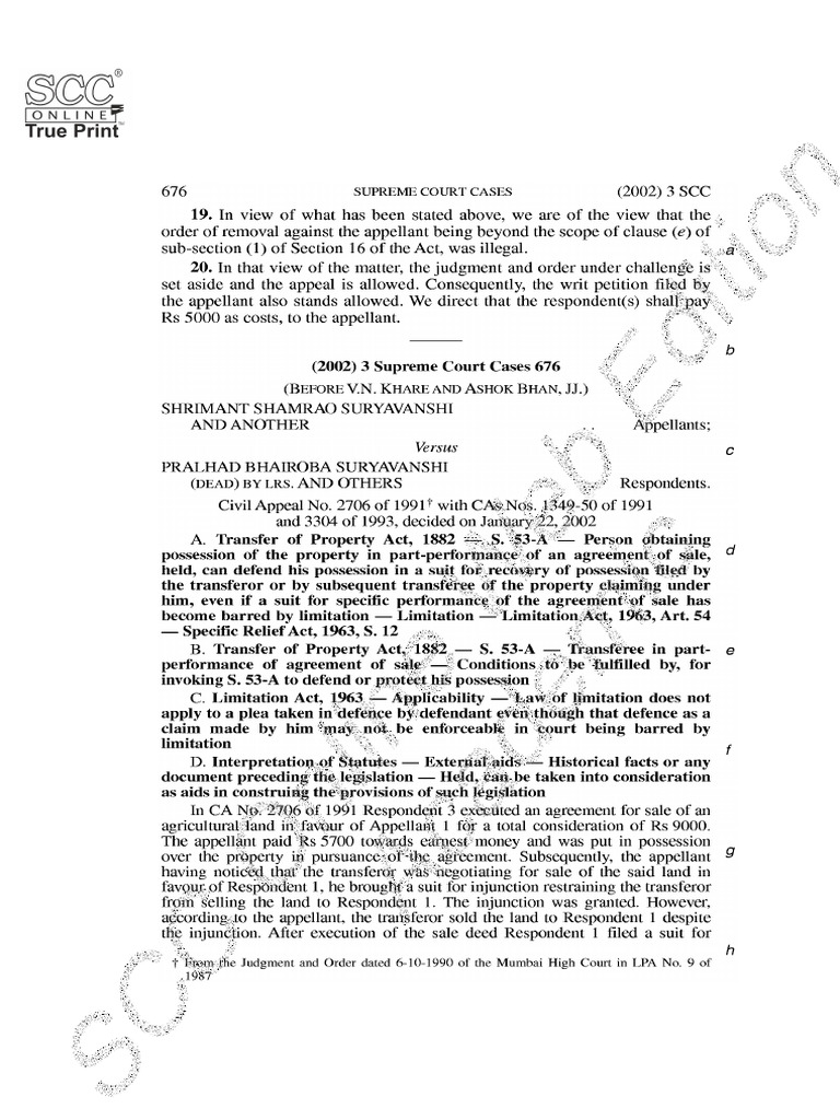 Modak Judgment Analysis: SCC 2008 | PDF | Supreme Court Of The United ...