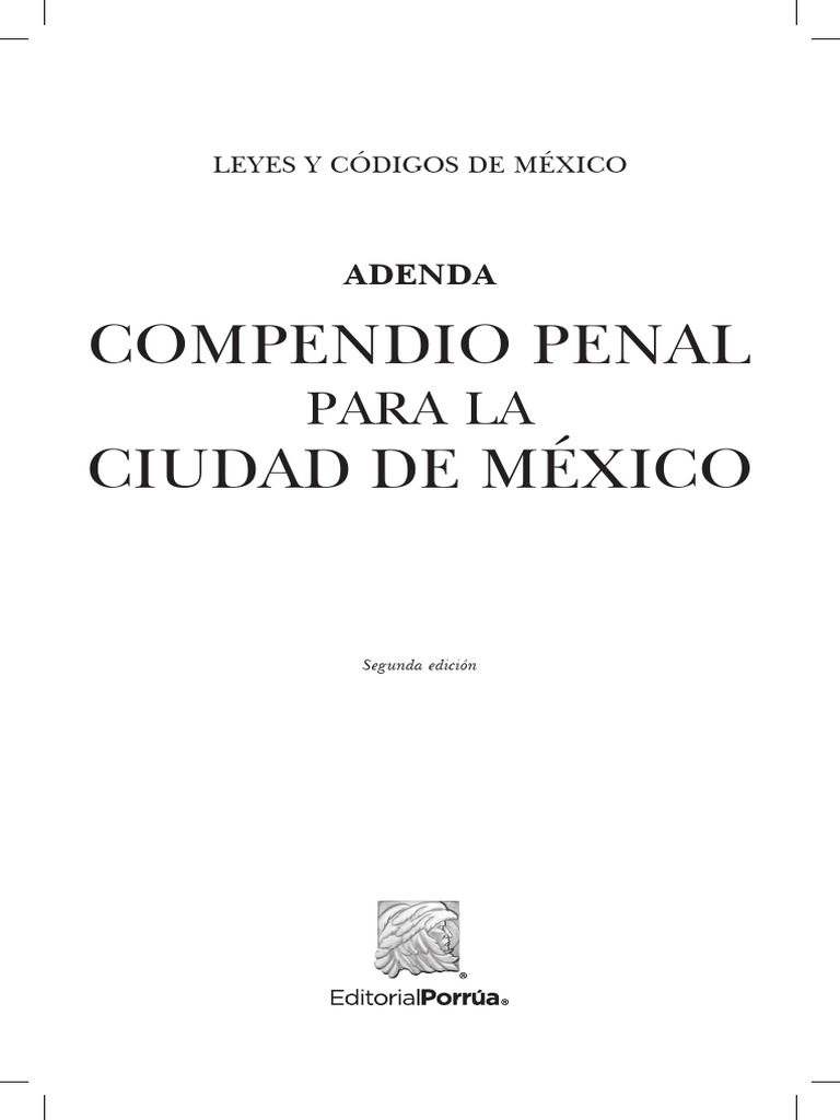 Reformas al Código Penal Federal México | PDF | México | Robo