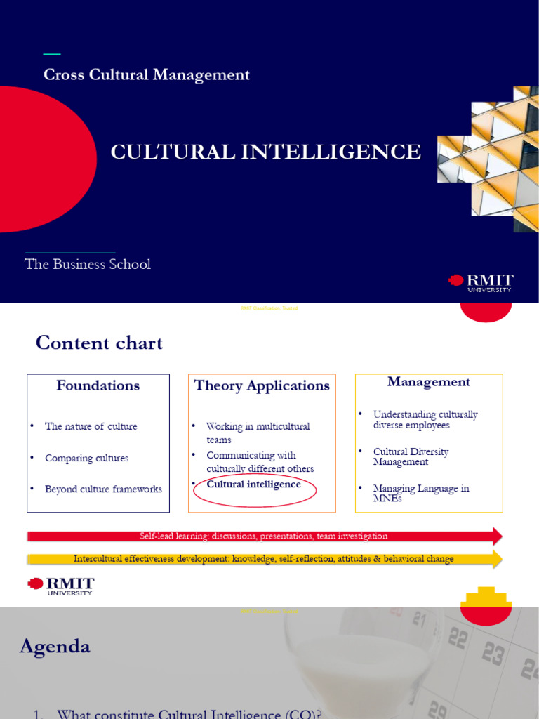 Week 7 - Cultural Intelligence | PDF | Motivational | Motivation