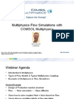 COMSOL Multi Physics Flow Simulations