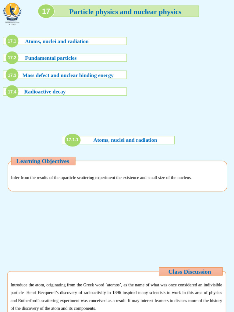 A Level Chapter 17 (Read-Only) | PDF | Nuclear Physics | Quark