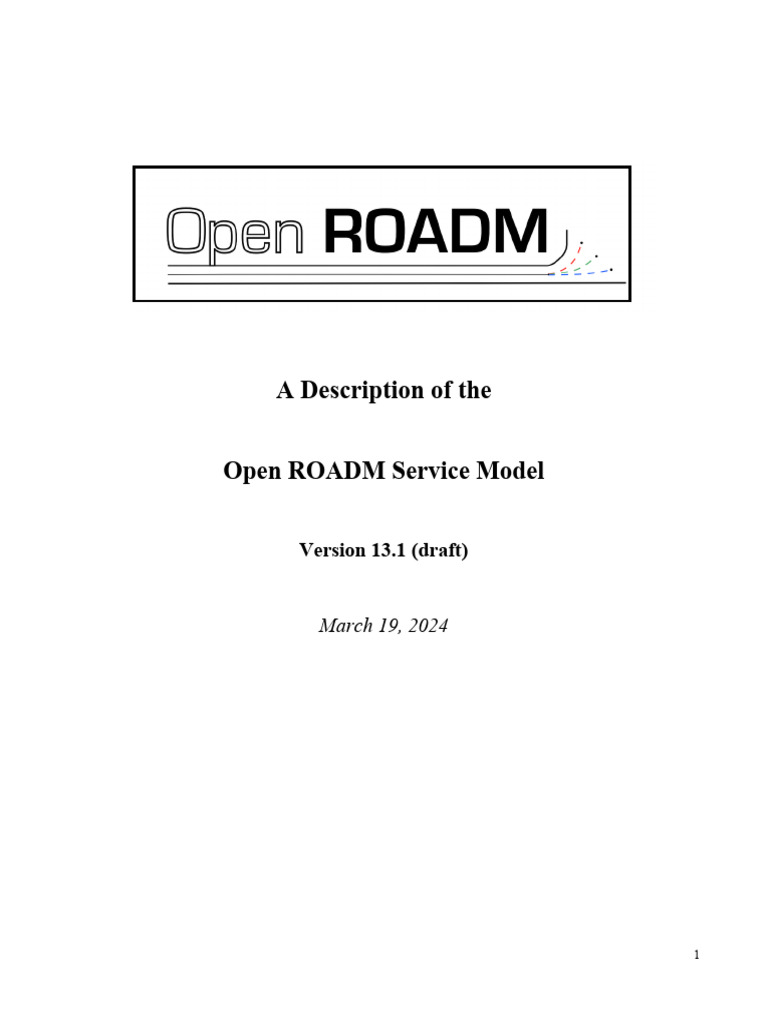 Open ROADM Service Model Guide | PDF | Routing | Computing