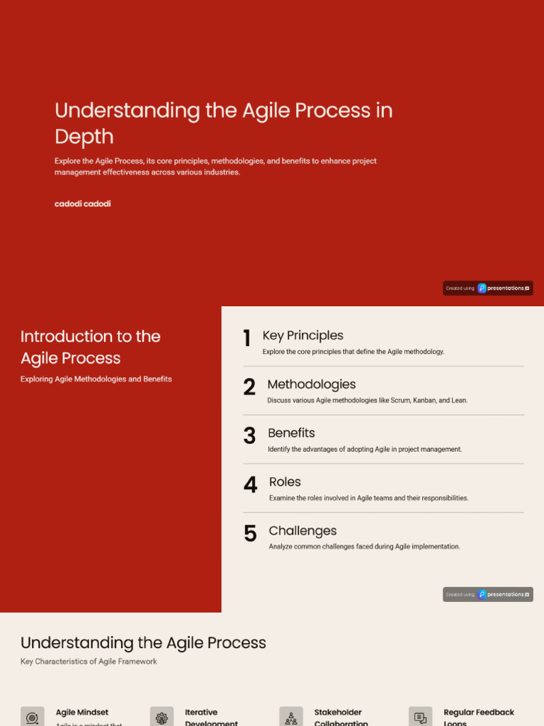 Agile Process Analysis | PDF