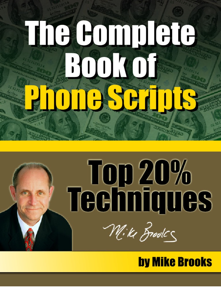 The Complete Book of Phone Scripts | PDF | Computers