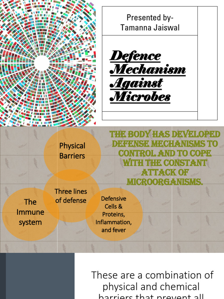 Defence Mechanism Against Microbes-1 | PDF | Immune System | Adaptive ...